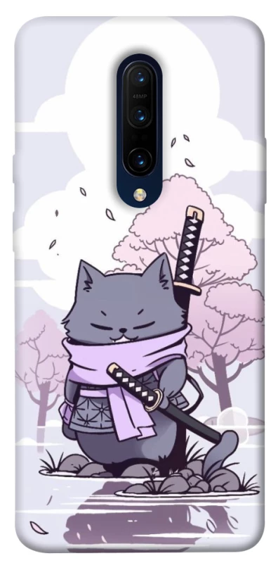 Чохол на OnePlus 7 Pro Samurai cat фото 1 з 1