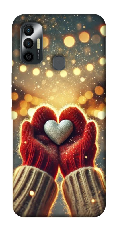 Чехол на TECNO Spark 7 Heart in hand фото 1 из 1