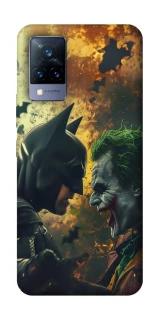 Чехол на Vivo V21 Batman and the Joker фото 1 из 1
