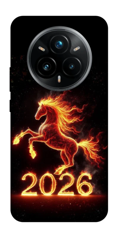 Чехол на Realme 14 Pro+ Red Fire Horse ver.1 фото 1 из 1