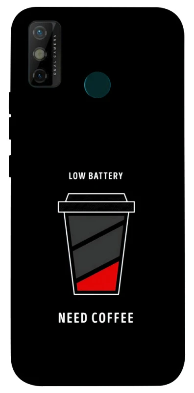 Чохол на TECNO Spark 6 Go Low battery фото 1 з 1