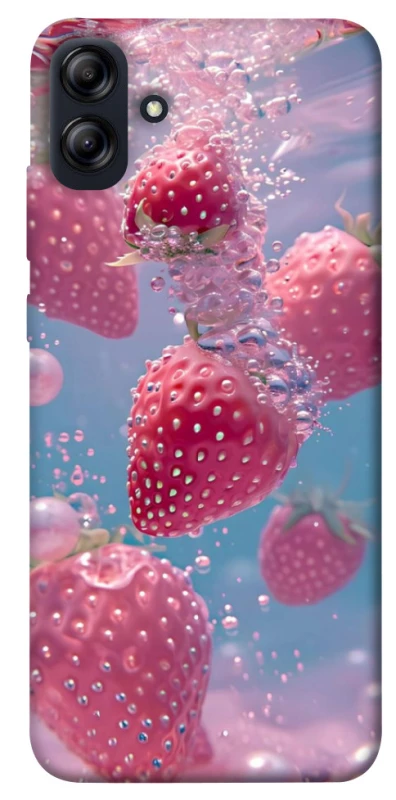 Чехол на Samsung Galaxy A04e Клубника в воде фото 1 из 1