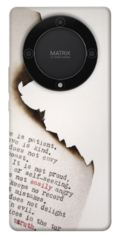 Чохол на Huawei Magic5 Lite Вірші фото 1 з 1