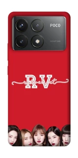 Чохол на Xiaomi Poco F6 Pro RED VELVET v3 фото 1 з 1