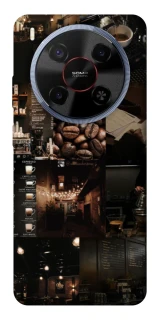 Чохол на ZTE Blade V70 Max Coffee collage ver.1 фото 1 з 1