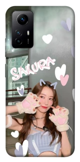 Чехол на Xiaomi Redmi Note 12S Sakura - LE SSERAFIM фото 1 из 1