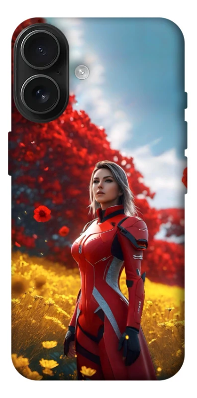 Чохол на Apple iPhone 17 (6.3") Cyber space girl ver.5 фото 1 з 1