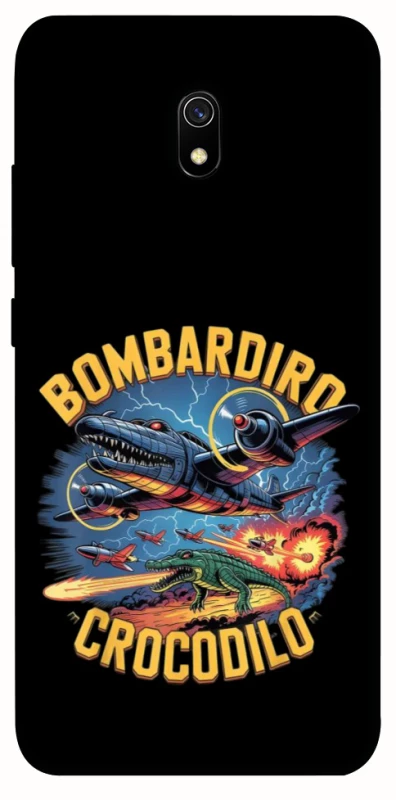 Чохол на Xiaomi Redmi 8a Bombardino Crocodilo v2 фото 1 з 1