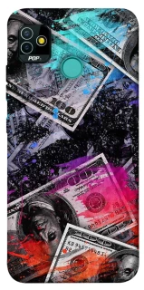 Чехол на TECNO POP 5 Neo dollar v3 фото 1 из 1