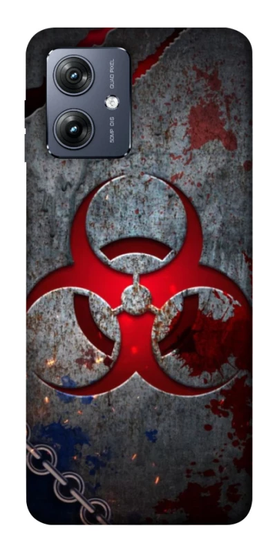 Чохол на Motorola Moto G54 Радіація v3 фото 1 з 1