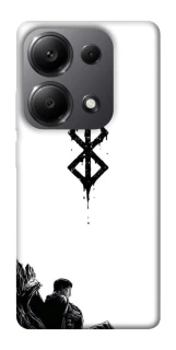 Чохол на Xiaomi Redmi Note 13 Pro 4G berserk white фото 1 з 1