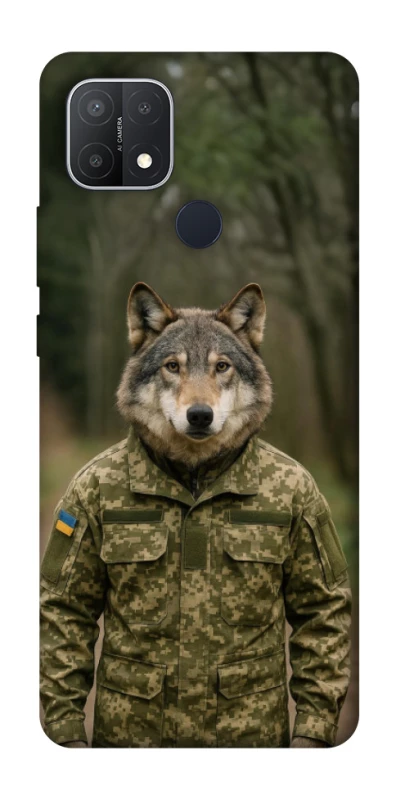 Чохол на Oppo A15s / A15 Вовк захисник фото 1 з 1