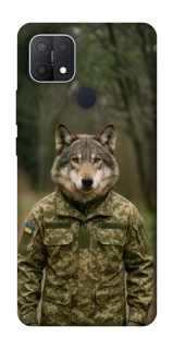 Чехол на Oppo A15s / A15 Волк защитник фото 1 из 1