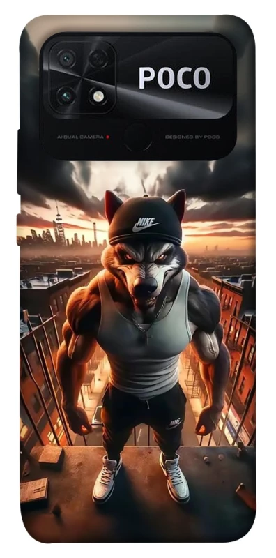Чохол на Xiaomi Poco C40 Вовк фото 1 з 1