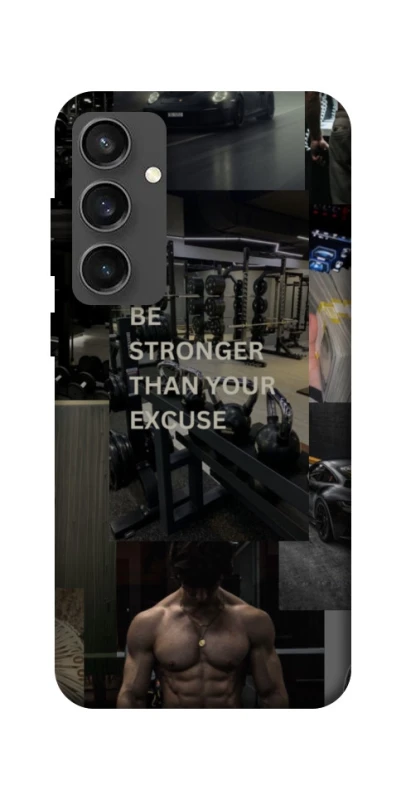 Чехол на Samsung Galaxy S24 FE Be stronger фото 1 из 1