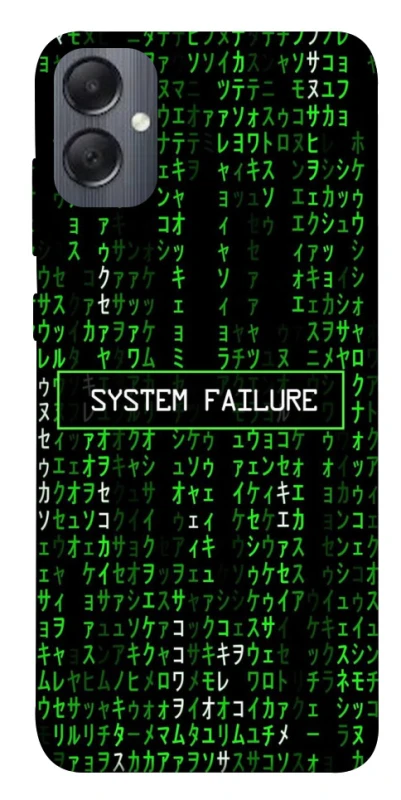 Чохол на Samsung Galaxy A05 Matrix system failure фото 1 з 1