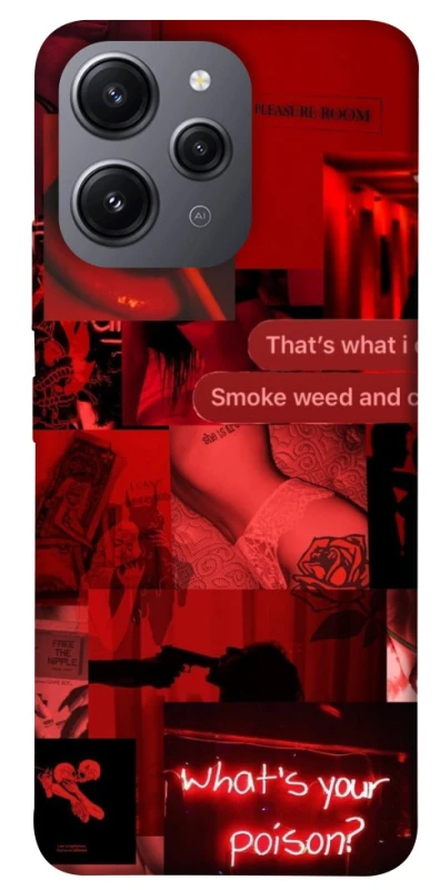 Чохол на Xiaomi Redmi 12 Love collage ver.1 фото 1 з 1