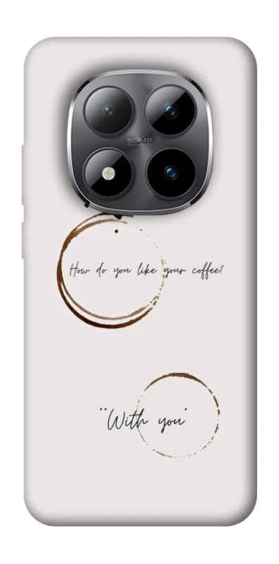 Чохол на Xiaomi Redmi Note 15 Pro 5G Coffee with you фото 1 з 1