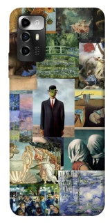 Чехол на ZTE Blade A72 Art collage ver.4 фото 1 из 1