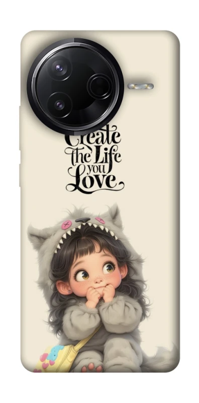 Чохол на Infinix Note 50 Pro Create the life you love фото 1 з 1