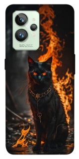 Чохол на Realme GT2 Вогняний кіт фото 1 з 1