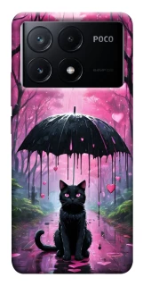 Чохол на Xiaomi Poco X6 Black cat фото 1 з 1