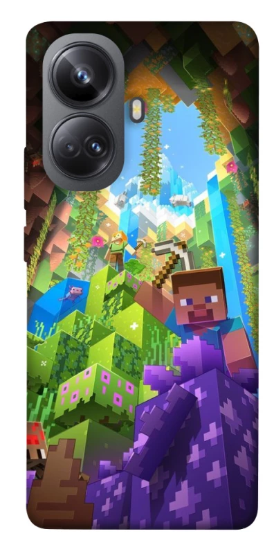 Чехол на Realme 10 Pro+ Minecraft forever фото 1 из 1