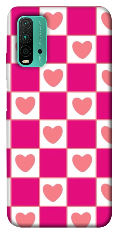 Чохол на Xiaomi Redmi Note 9 4G / Redmi 9 Power Chess heart фото 1 з 1
