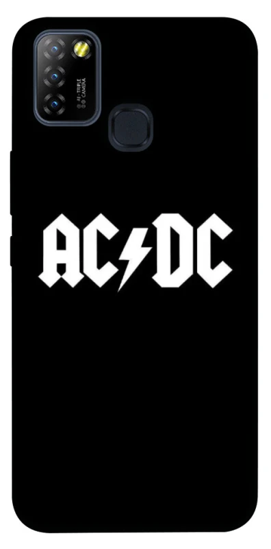 Чохол на Infinix Hot 10 Lite AC/DC logo фото 1 Чохол на Infinix Hot 10 Lite AC/DC logo фото 1 з 1