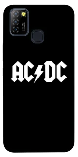 Чохол на Infinix Hot 10 Lite AC/DC logo фото 1 Чохол на Infinix Hot 10 Lite AC/DC logo фото 1 з 1