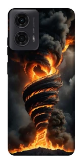 Чохол на Motorola Moto G04 Вогняний торнадо фото 1 з 1
