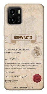 Чехол на Vivo Y15s The Hogwarts acceptance letter фото 1 из 1