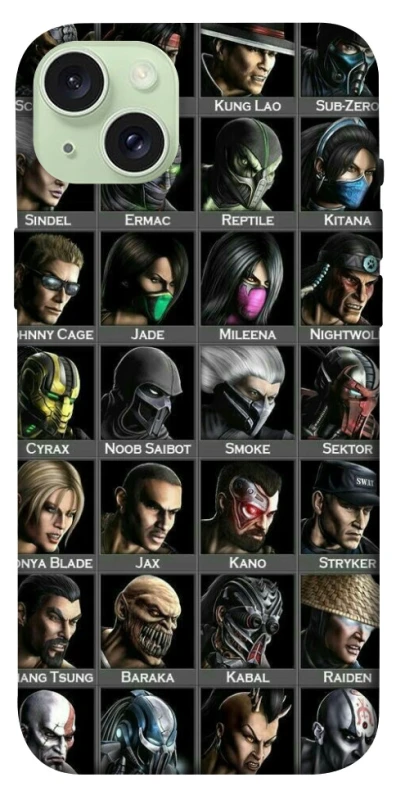 Чехол на Apple iPhone 15 Plus (6.7") Mortal Kombat фото 1 из 1