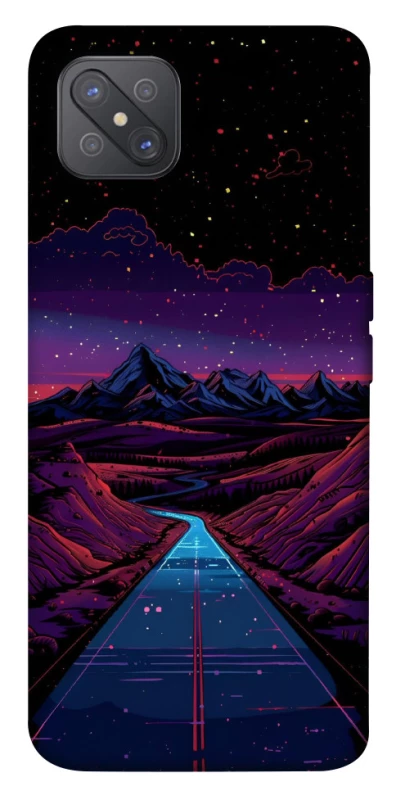 Чехол на Oppo A92s Cyber mountain фото 1 из 1