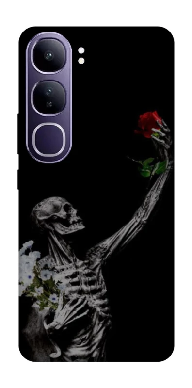 Чохол на Vivo Y300 Skeleton vs Rose фото 1 з 1