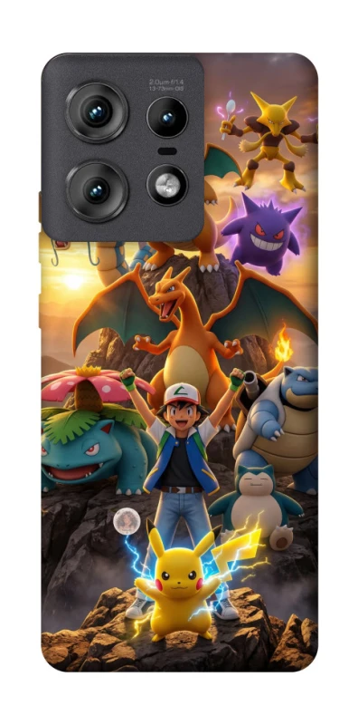 Чохол на Motorola Edge 50 Pro Pokemon фото 1 з 1