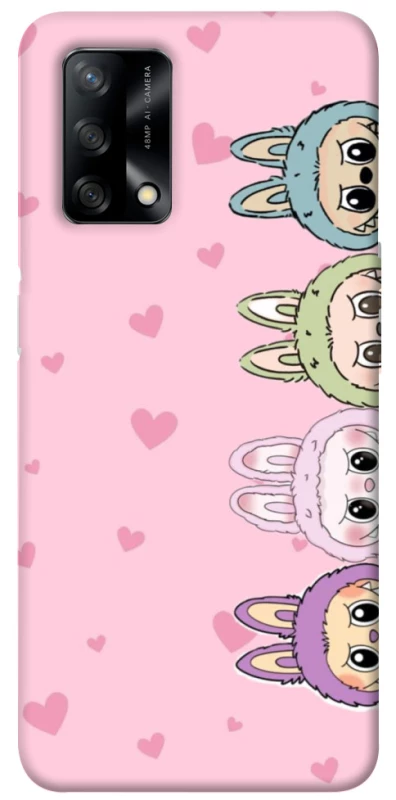 Чохол на Oppo A74 4G All Labubu 4 фото 1 з 1