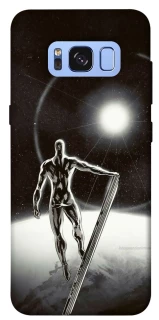 Чехол на Samsung G950 Galaxy S8 Серебряный сёрфер фото 1 из 1