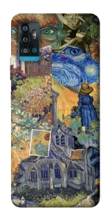 Чохол на ZTE Blade A71 Van Gogh collage фото 1 з 1