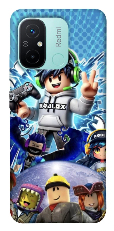 Чохол на Xiaomi Redmi 12C / Poco C55 Roblox collage ver.3 фото 1 з 1