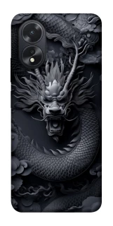 Чохол на Oppo A38 black dragon фото 1 з 1