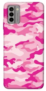 Чехол на Nokia G22 camouflage pink фото 1 из 1