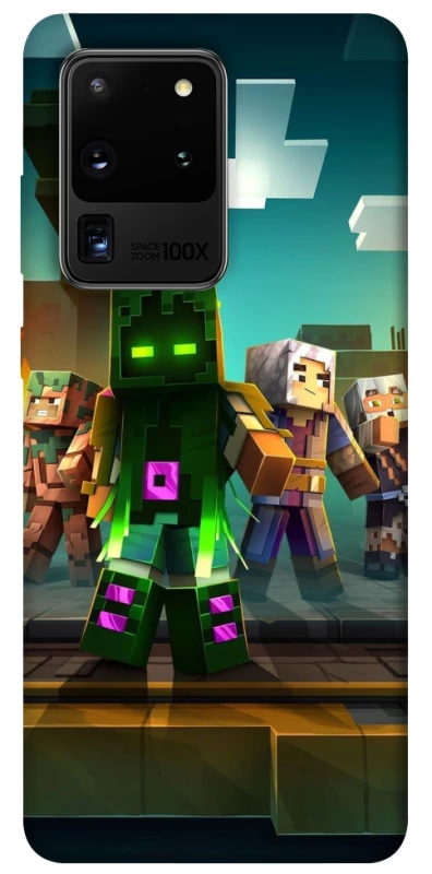 Чохол на Samsung Galaxy S20 Ultra Minecraft dungeon фото 1 з 1