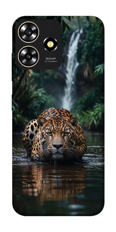 Чохол на ZTE Blade A73 4G Leopard in water фото 1 з 1