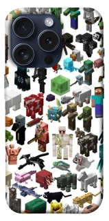 Чохол на Apple iPhone 15 Pro (6.1") Minecraft v4 фото 1 з 1