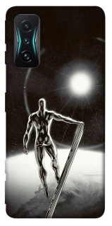 Чохол на Xiaomi Redmi K50 Gaming Срібний серфер фото 1 з 1