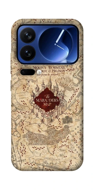 Чохол на Xiaomi Poco F7 Ultra Harry Potter Marauder's Map фото 1 з 1