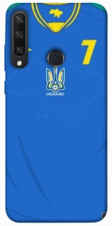 Чохол на Huawei Y6p UA-Football ver.4 фото 1 з 1