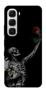 Чехол на Infinix Hot 60i Skeleton vs Rose фото 1 из 1