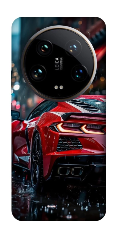 Чохол на Xiaomi 14 Ultra Red sports car фото 1 з 1